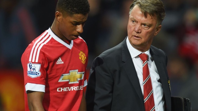 Marcus Rashford sends message to ex-Man Utd boss Louis van Gaal over cancer battle - Bóng Đá